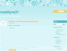 Tablet Screenshot of madelyne31.wordpress.com