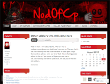 Tablet Screenshot of nodofcp.wordpress.com