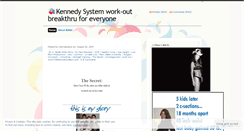 Desktop Screenshot of kennedygirls.wordpress.com