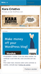 Mobile Screenshot of karacriativo.wordpress.com