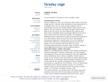 Tablet Screenshot of fcage.wordpress.com