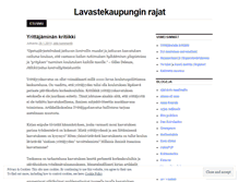 Tablet Screenshot of lavastekaupunki.wordpress.com