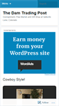 Mobile Screenshot of damtradingpost.wordpress.com