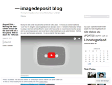 Tablet Screenshot of imagedeposit.wordpress.com