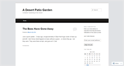 Desktop Screenshot of desertpatiogarden.wordpress.com