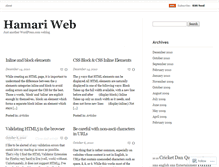 Tablet Screenshot of hamariwebs.wordpress.com