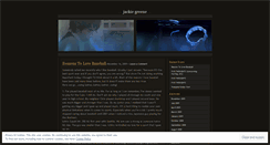 Desktop Screenshot of jackiegreene.wordpress.com