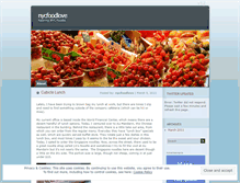 Tablet Screenshot of nycfoodlove.wordpress.com