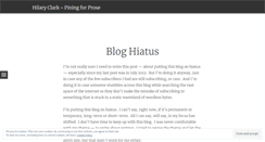 Desktop Screenshot of hilbitwrites.wordpress.com