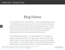 Tablet Screenshot of hilbitwrites.wordpress.com