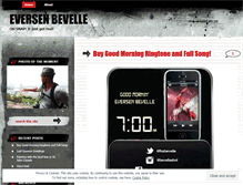 Tablet Screenshot of eversenbevelle.wordpress.com