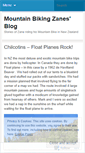 Mobile Screenshot of mountainbikingzane.wordpress.com