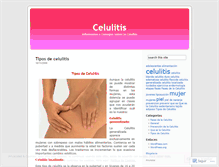 Tablet Screenshot of lacelulitis.wordpress.com