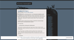 Desktop Screenshot of kravunkasvupiiri.wordpress.com