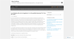 Desktop Screenshot of alasandinas.wordpress.com
