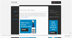 Desktop Screenshot of nkairsoft.wordpress.com