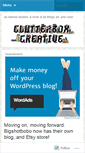 Mobile Screenshot of clutterboxcreative.wordpress.com