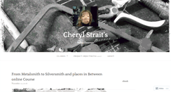 Desktop Screenshot of cherylstrait.wordpress.com