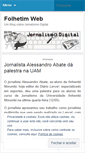 Mobile Screenshot of folhetimweb.wordpress.com