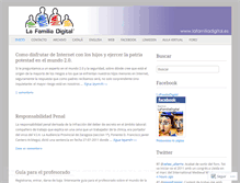 Tablet Screenshot of lafamiliadigital.wordpress.com