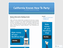 Tablet Screenshot of californiaknowshowtoparty.wordpress.com