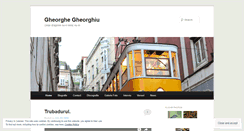 Desktop Screenshot of gheorghegheorghiu.wordpress.com