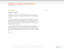 Tablet Screenshot of familyinshortfiction.wordpress.com