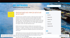 Desktop Screenshot of mydaytrader.wordpress.com