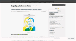 Desktop Screenshot of lapulgaylalocomotora.wordpress.com