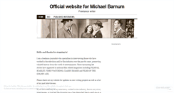 Desktop Screenshot of mikebarnum.wordpress.com