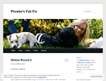 Tablet Screenshot of phoebediane.wordpress.com