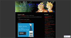 Desktop Screenshot of dbzz.wordpress.com