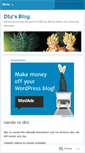 Mobile Screenshot of dbzz.wordpress.com