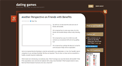 Desktop Screenshot of christiandatingames.wordpress.com