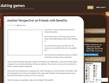 Tablet Screenshot of christiandatingames.wordpress.com