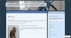 Desktop Screenshot of annabelsglassdesigns.wordpress.com