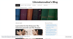 Desktop Screenshot of literaturesalon.wordpress.com