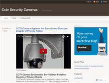 Tablet Screenshot of cctvsecuritycamcompany.wordpress.com