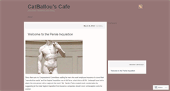 Desktop Screenshot of catballou2012.wordpress.com