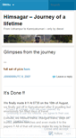 Mobile Screenshot of himsagar.wordpress.com