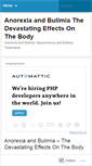 Mobile Screenshot of anorexiaandbulimiatips.wordpress.com