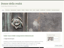 Tablet Screenshot of donnedellarealta.wordpress.com