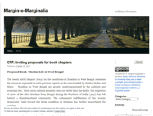 Tablet Screenshot of marginomarginalia.wordpress.com