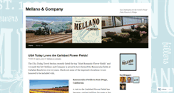 Desktop Screenshot of mellanoandcompany.wordpress.com