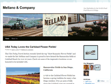 Tablet Screenshot of mellanoandcompany.wordpress.com