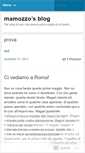 Mobile Screenshot of mamozzo.wordpress.com