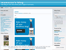 Tablet Screenshot of mamozzo.wordpress.com