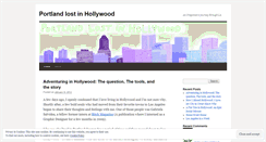 Desktop Screenshot of hollywoodnewbie.wordpress.com