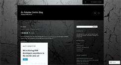 Desktop Screenshot of antiadoption.wordpress.com