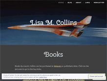Tablet Screenshot of lisacollins.wordpress.com
